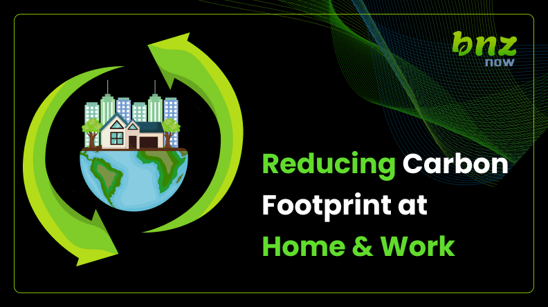 Image for Reducing Carbon Footprint At Home And Work
